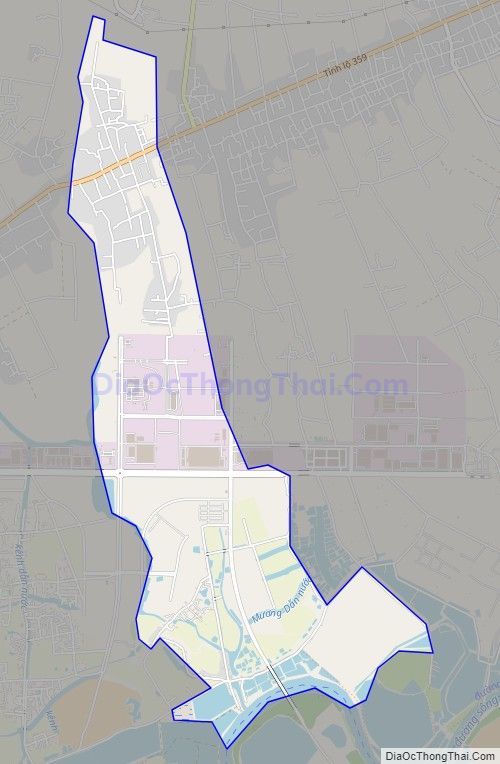 Bản đồ giao thông xã An Lư, huyện Thủy Nguyên