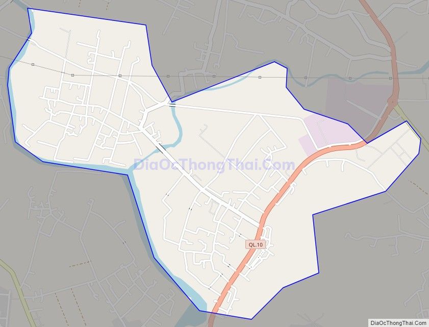 Bản đồ giao thông xã Đông Sơn, huyện Thủy Nguyên