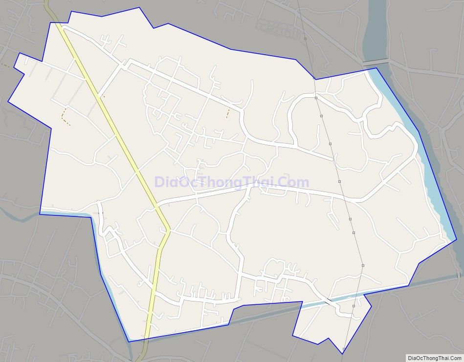 Bản đồ giao thông xã Kỳ Sơn, huyện Thủy Nguyên