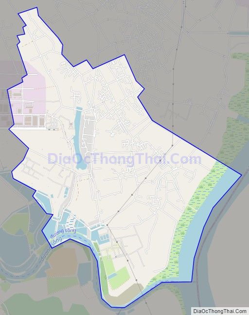 Bản đồ giao thông xã Lập Lễ, huyện Thủy Nguyên