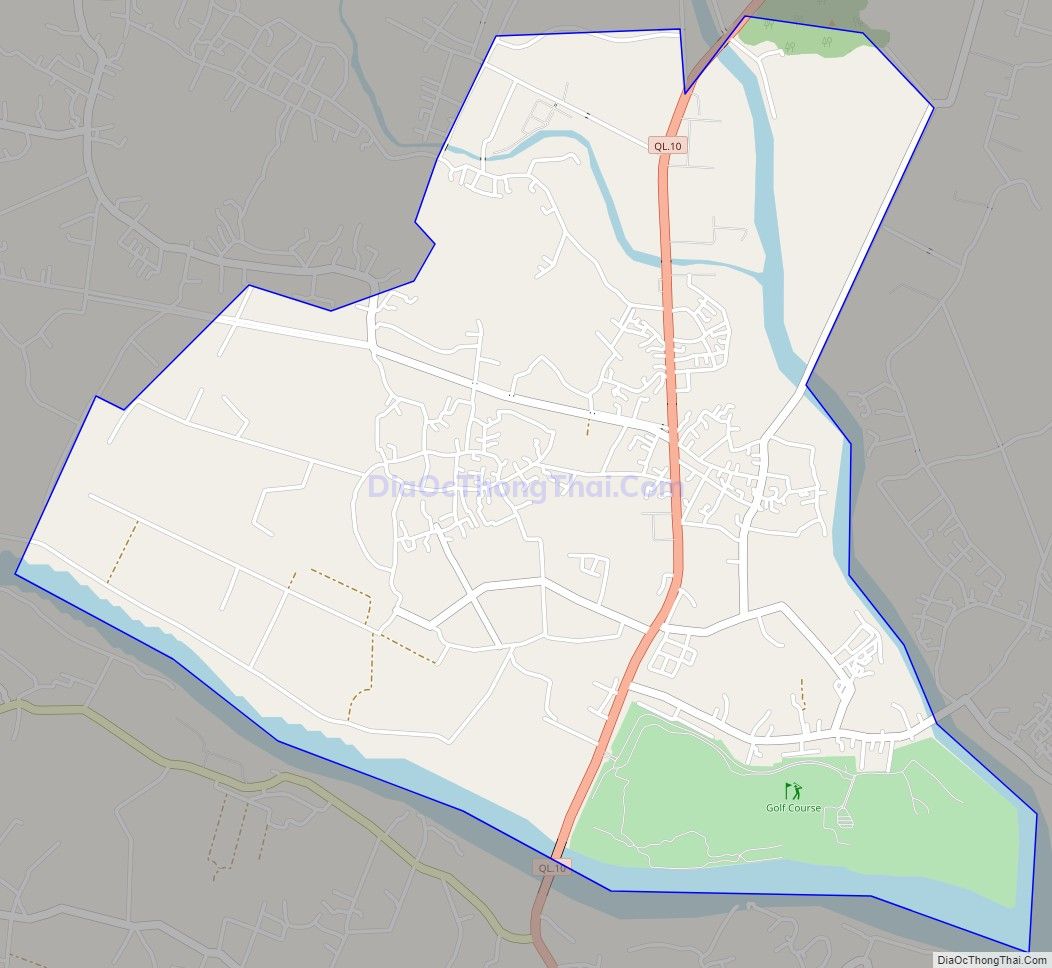 Bản đồ giao thông xã Lưu Kiếm, huyện Thủy Nguyên