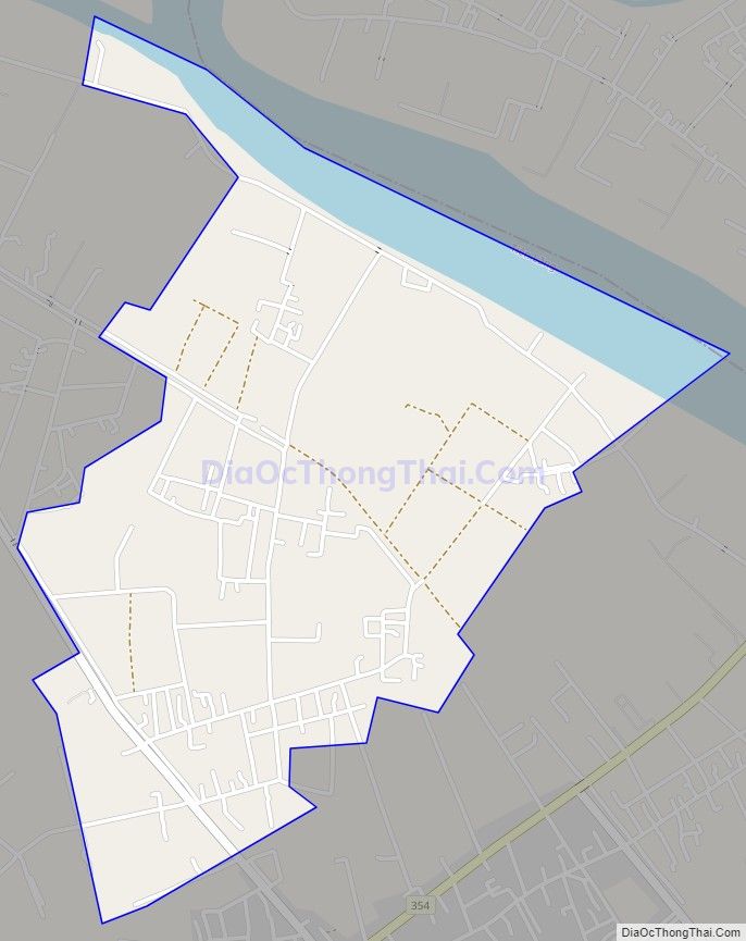 Bản đồ giao thông xã Quyết Tiến, huyện Tiên Lãng