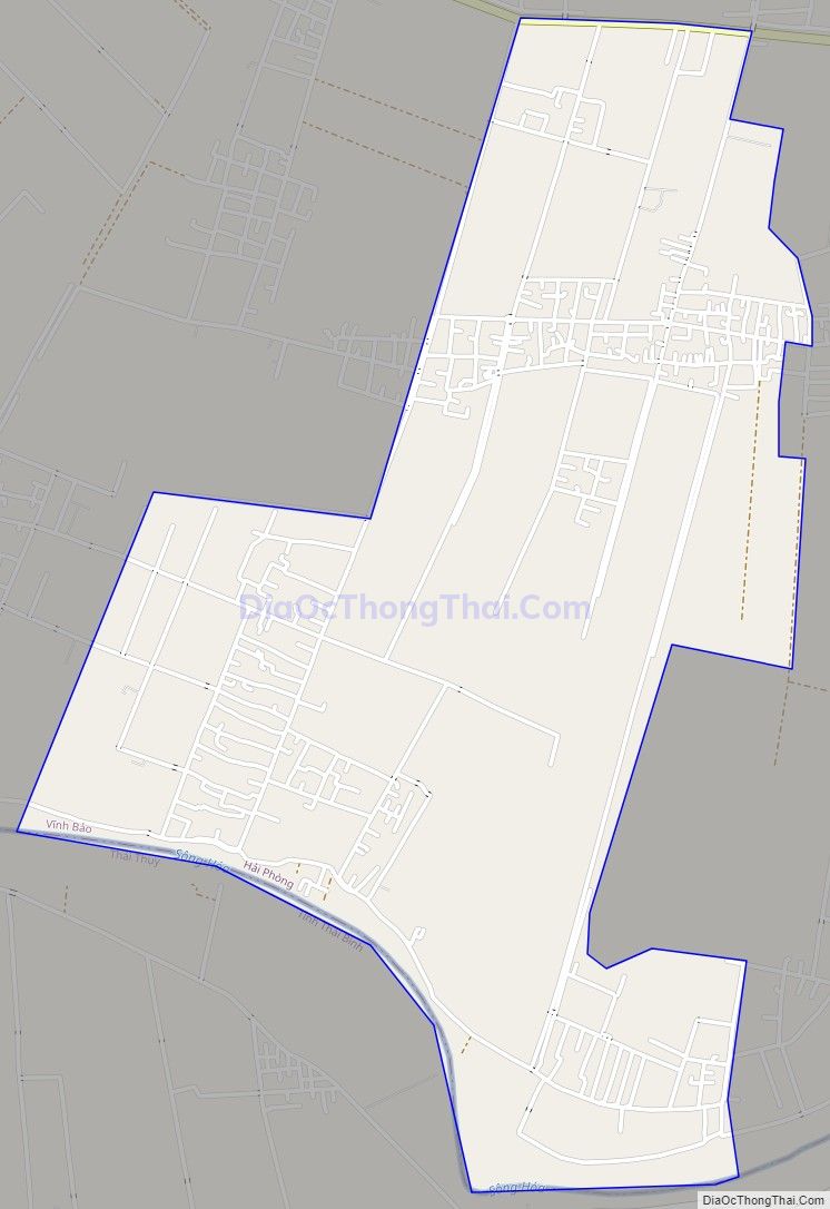 Bản đồ giao thông xã Cao Minh, huyện Vĩnh Bảo