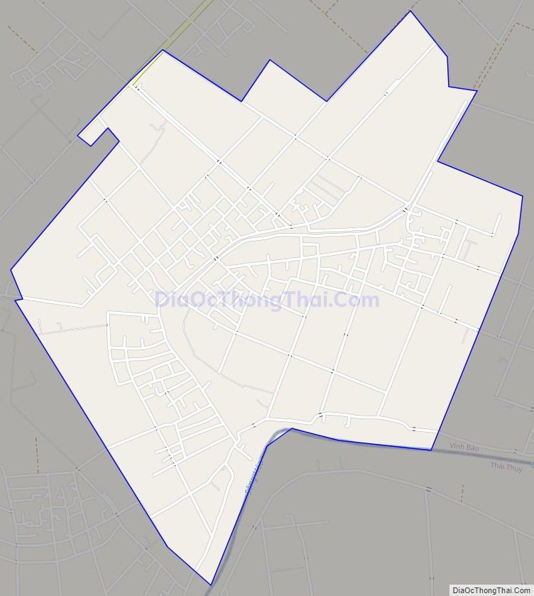 Bản đồ giao thông xã Cộng Hiền, huyện Vĩnh Bảo