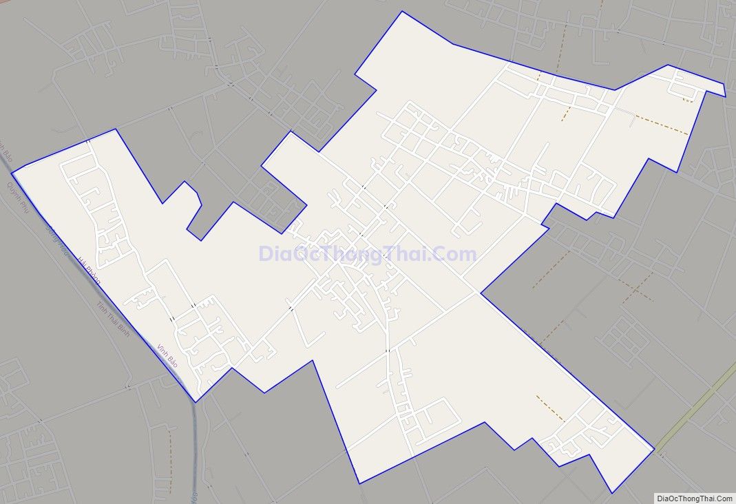 Bản đồ giao thông xã Đồng Minh, huyện Vĩnh Bảo