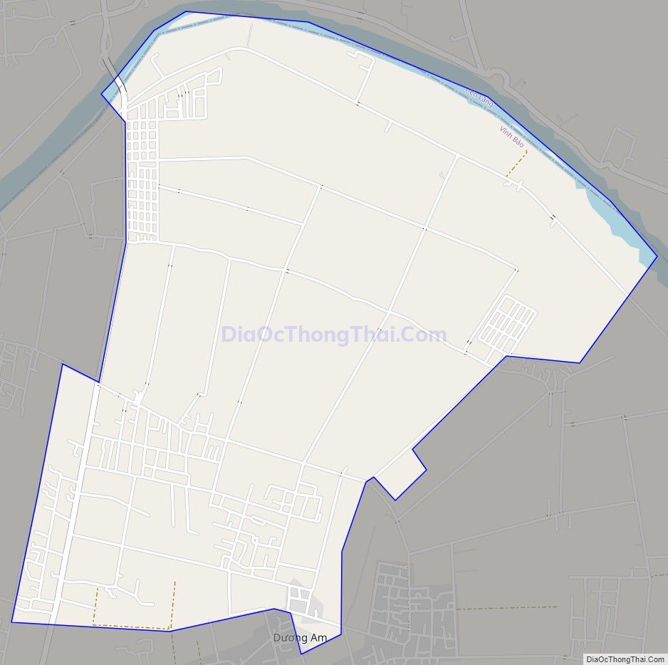 Bản đồ giao thông xã Hòa Bình, huyện Vĩnh Bảo
