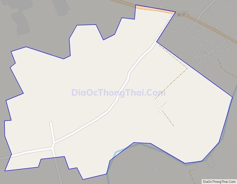 Bản đồ giao thông xã Hùng Tiến, huyện Vĩnh Bảo