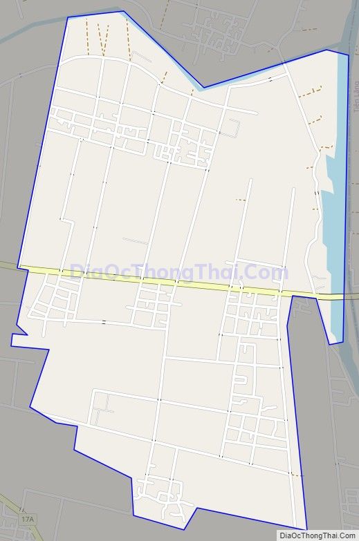 Bản đồ giao thông xã Tam Đa, huyện Vĩnh Bảo