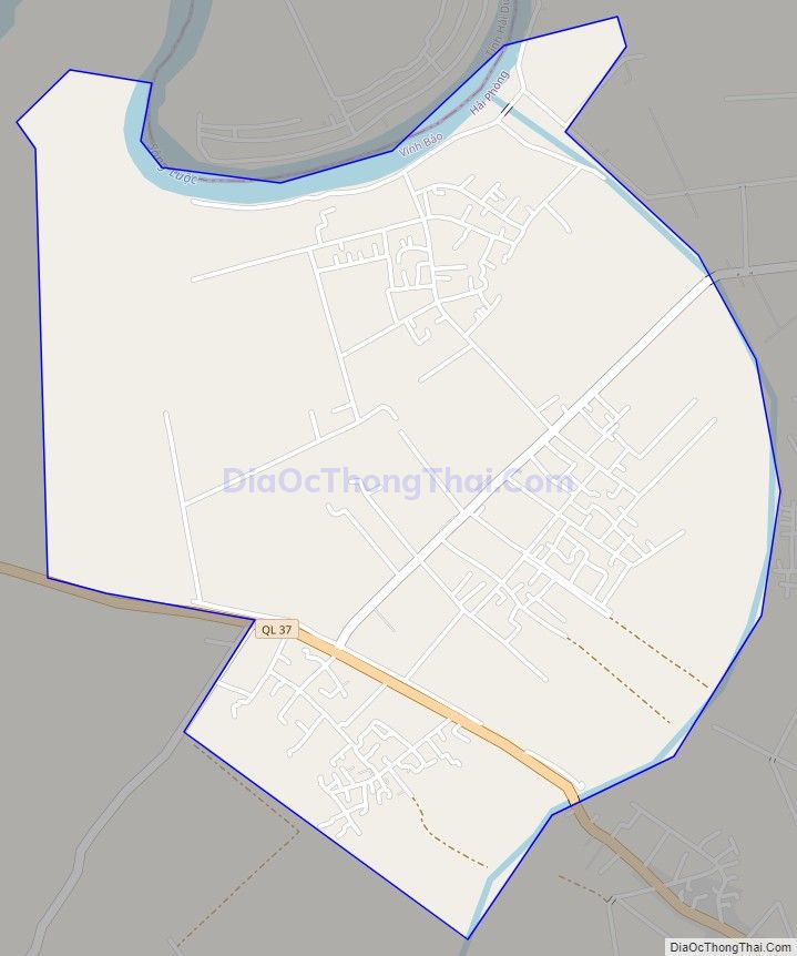 Bản đồ giao thông xã Trung Lập, huyện Vĩnh Bảo