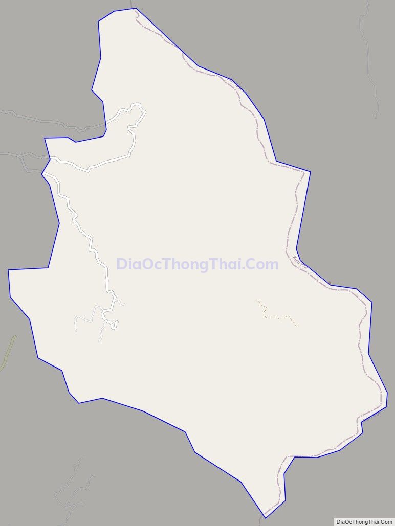 Bản đồ giao thông xã Xuân Phong (cũ), huyện Cao Phong