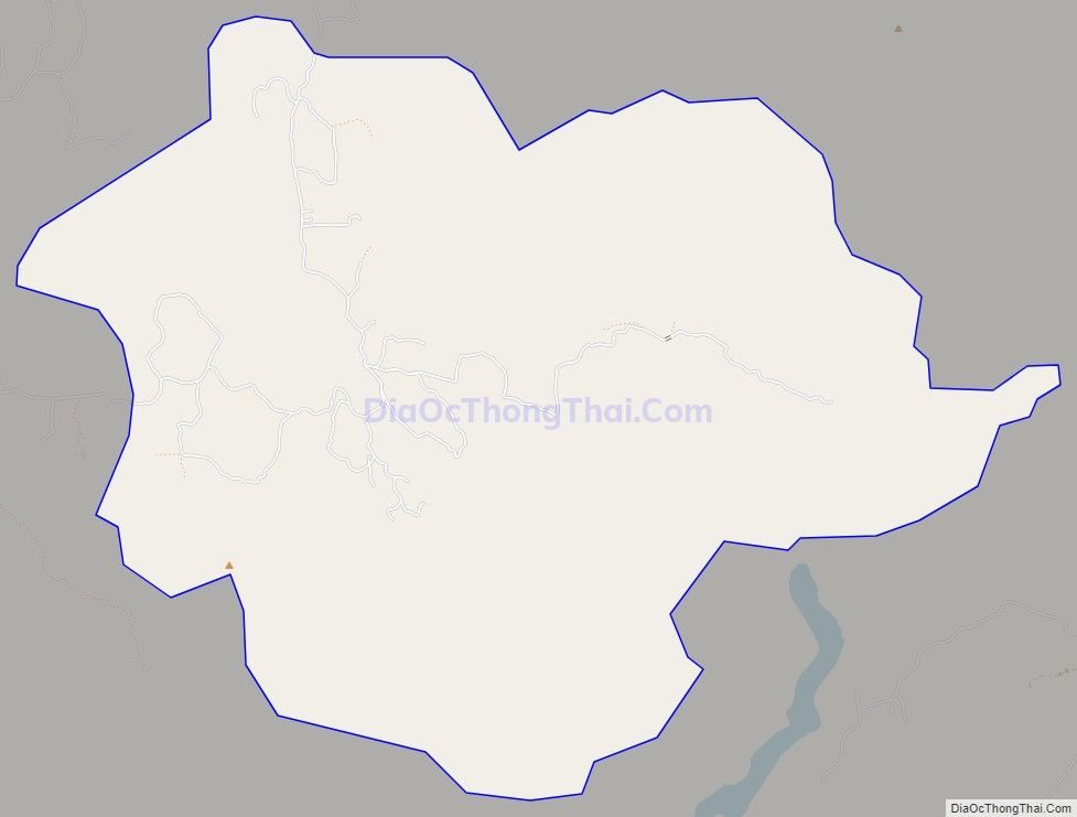 Bản đồ giao thông xã Trung Thành, huyện Đà Bắc