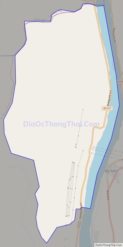 Bản đồ giao thông xã Yên Mông, thành phố Hòa Bình