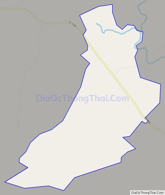 Bản đồ giao thông xã Đông Bắc, huyện Kim Bôi