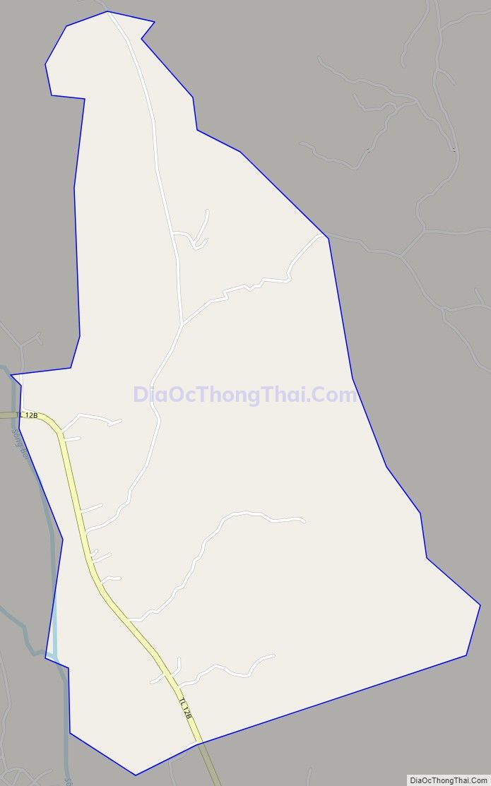Bản đồ giao thông xã Hợp Kim (cũ), huyện Kim Bôi
