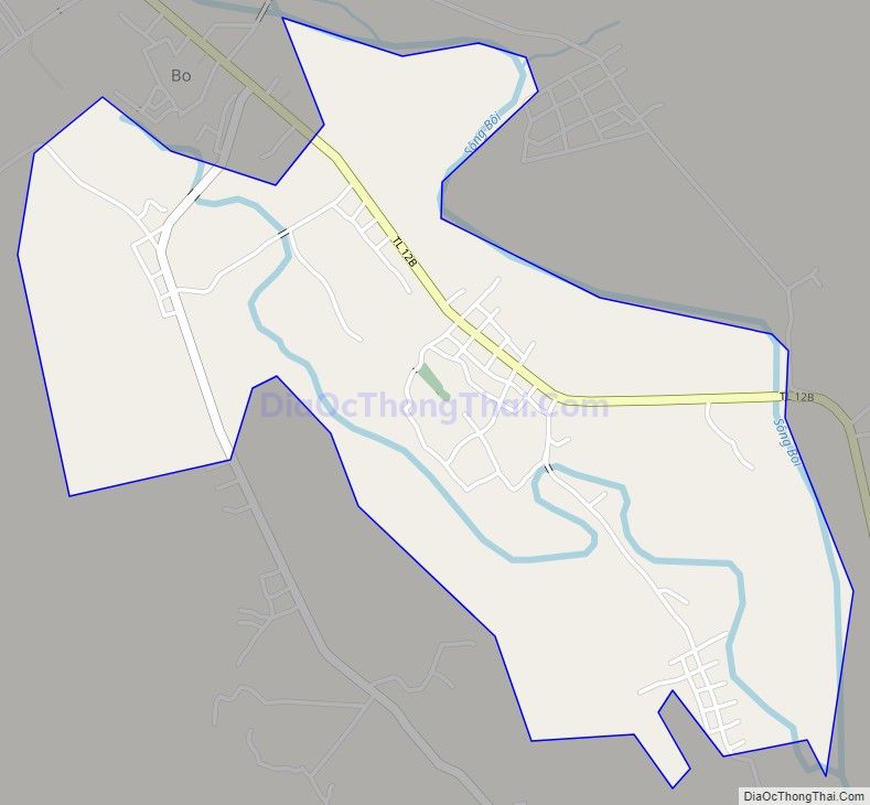 Bản đồ giao thông xã Kim Bình (cũ), huyện Kim Bôi