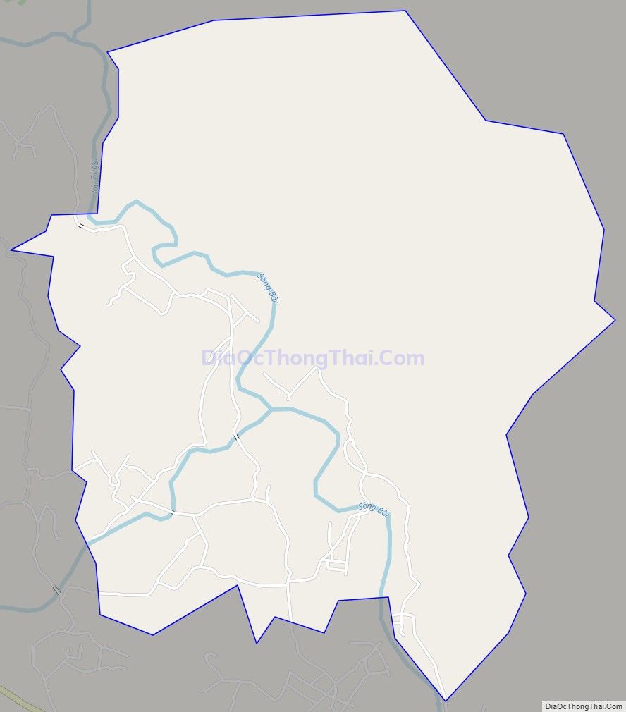 Bản đồ giao thông xã Thượng Bì (cũ), huyện Kim Bôi