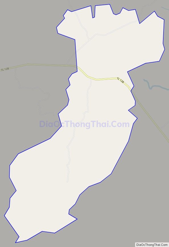 Bản đồ giao thông xã Vĩnh Tiến, huyện Kim Bôi