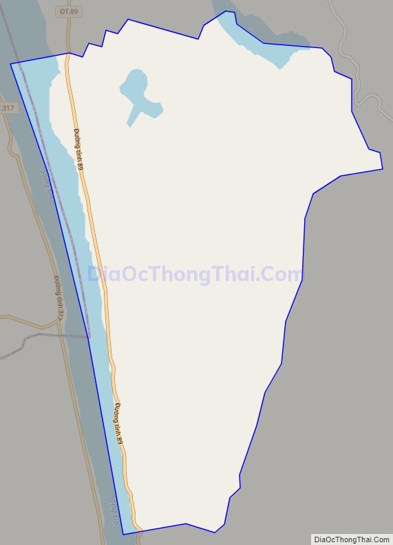 Bản đồ giao thông xã Hợp Thành (cũ), huyện Kỳ Sơn