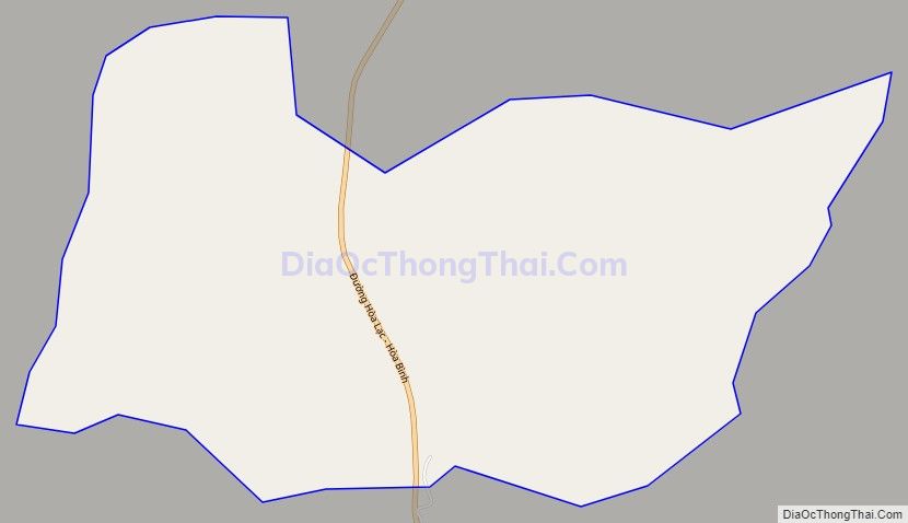 Bản đồ giao thông xã Phúc Tiến (cũ), huyện Kỳ Sơn