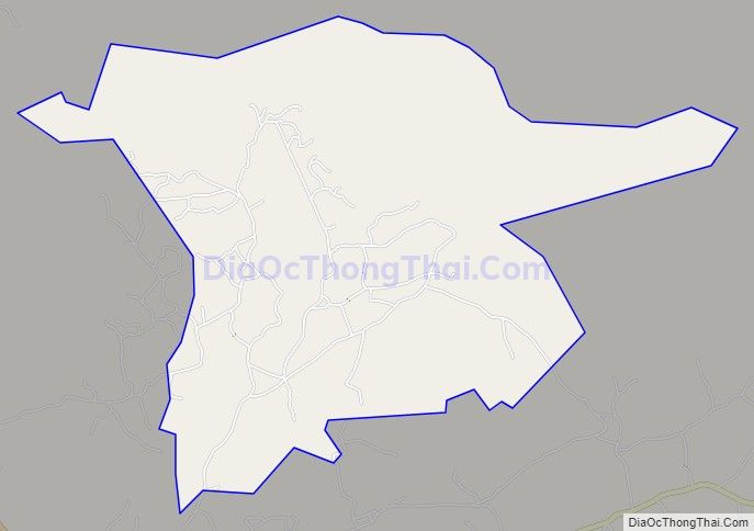 Bản đồ giao thông xã Bình Cảng (cũ), huyện Lạc Sơn