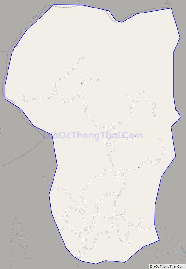 Bản đồ giao thông xã Miền Đồi, huyện Lạc Sơn