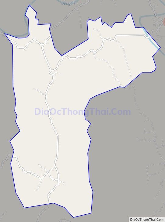 Bản đồ giao thông xã Liên Hòa (cũ), huyện Lạc Thủy
