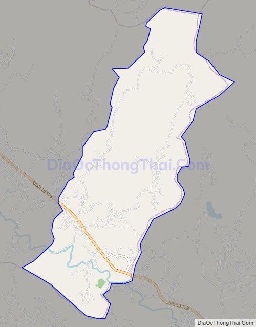Bản đồ giao thông xã Ngọc Mỹ, huyện Tân Lạc