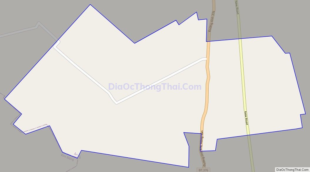 Bản đồ giao thông xã Hồ Tùng Mậu, huyện Ân Thi