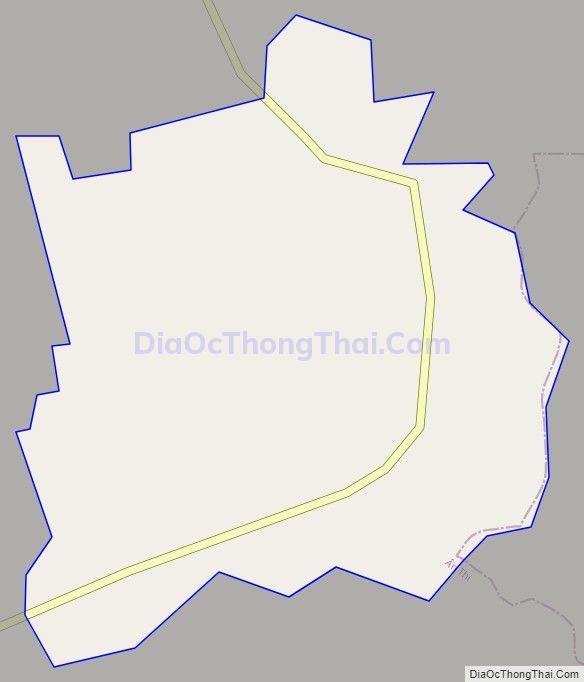 Bản đồ giao thông xã Tiền Phong, huyện Ân Thi