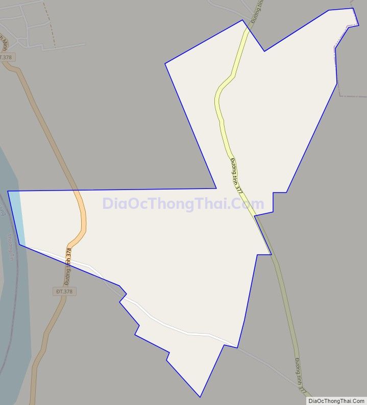 Bản đồ giao thông xã Dạ Trạch, huyện Khoái Châu