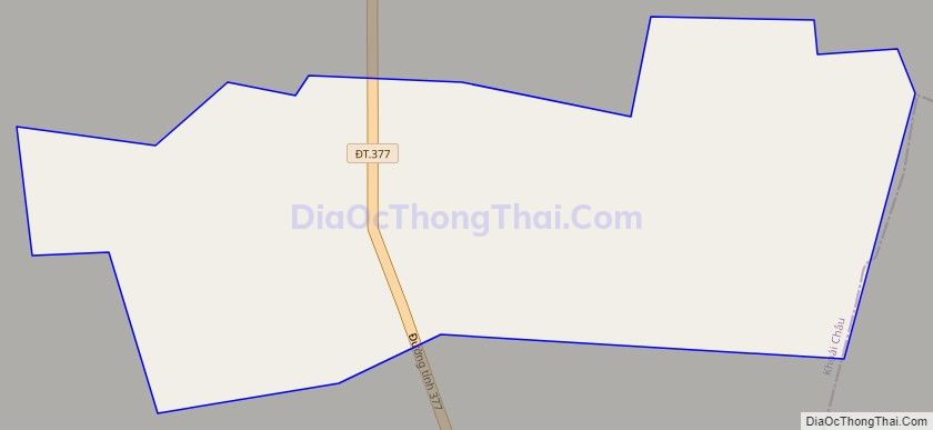 Bản đồ giao thông xã Đại Hưng, huyện Khoái Châu