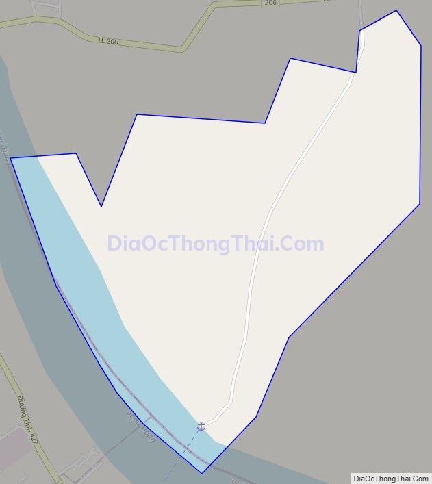 Bản đồ giao thông xã Đông Ninh, huyện Khoái Châu