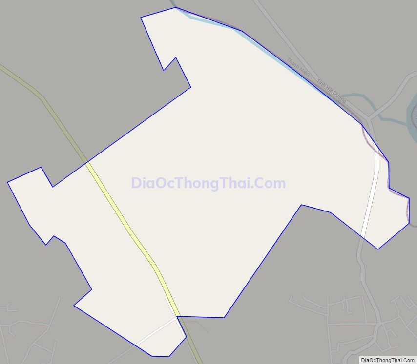 Bản đồ giao thông xã Tam Đa, huyện Phù Cừ