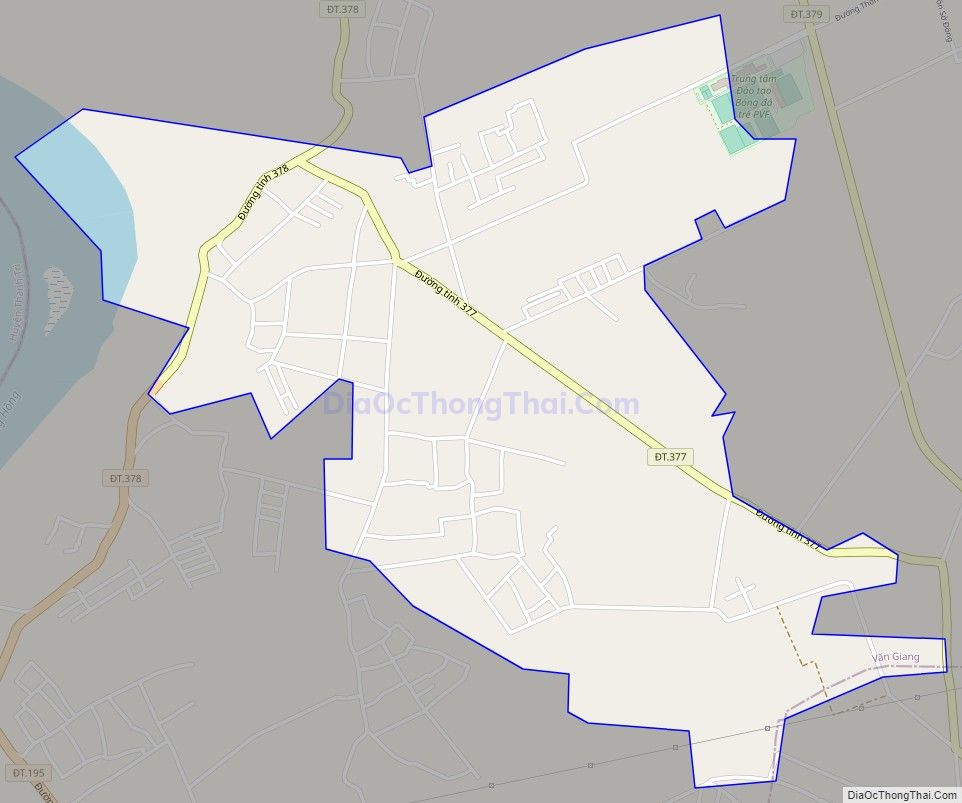 Bản đồ giao thông xã Liên Nghĩa, huyện Văn Giang