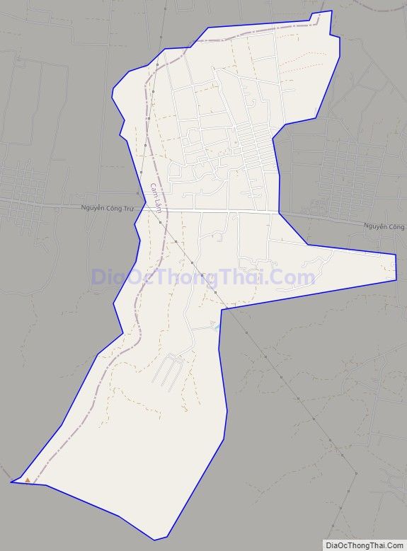 Bản đồ giao thông xã Cam Thành Nam, thành phố Cam Ranh