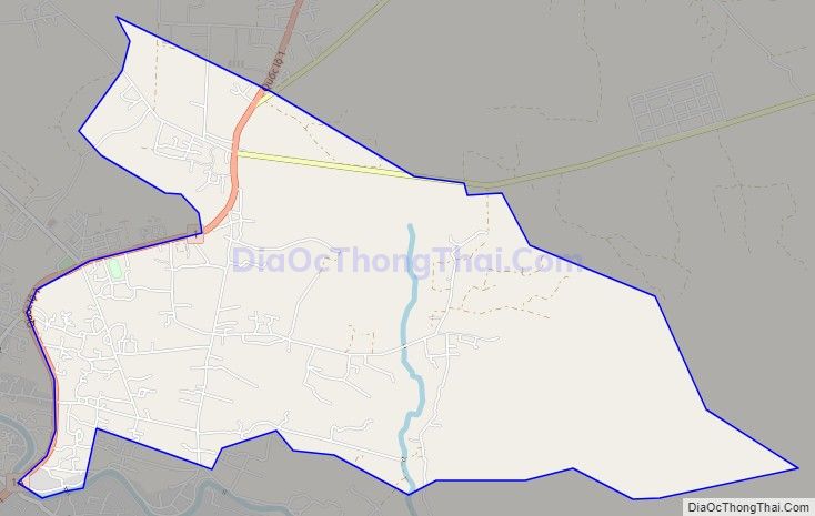 Bản đồ giao thông phường Ninh Đa, thị xã Ninh Hòa