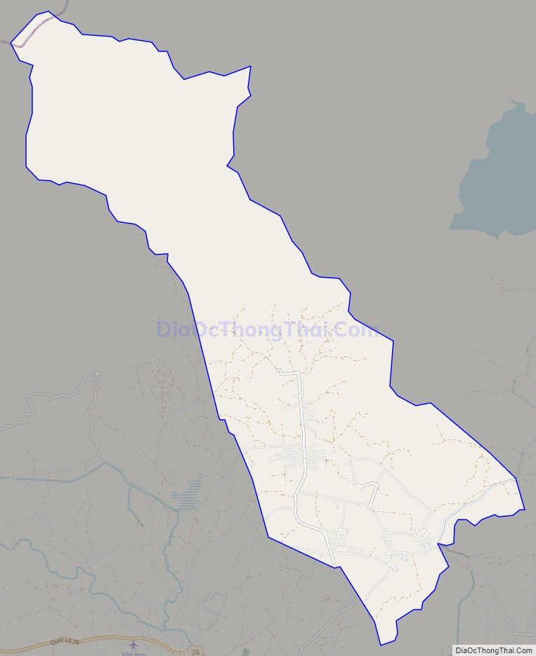 Bản đồ giao thông xã Ninh Thượng, thị xã Ninh Hòa