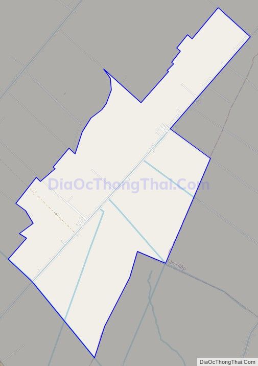Bản đồ giao thông xã Mỹ Phước, huyện Hòn Đất