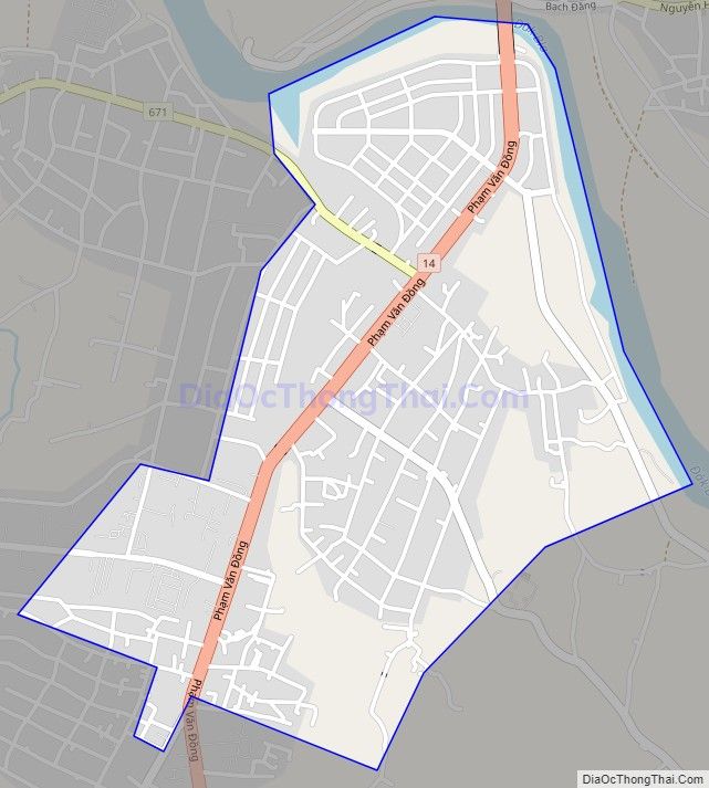 Bản đồ giao thông phường Lê Lợi, thành phố Kon Tum
