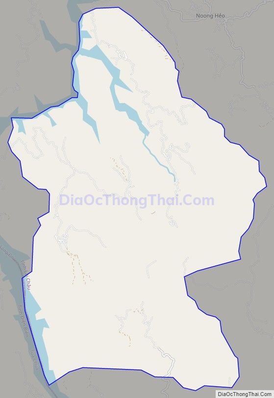 Bản đồ giao thông xã Căn Co, huyện Sìn Hồ