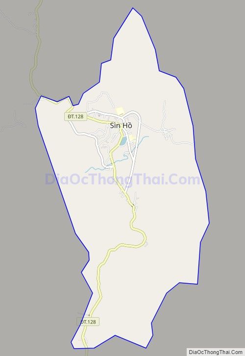 Bản đồ giao thông Thị trấn Sìn Hồ, huyện Sìn Hồ