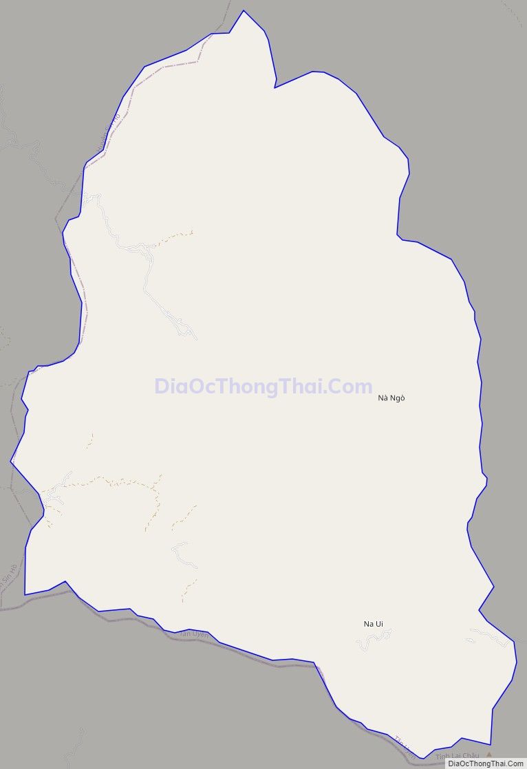 Bản đồ giao thông xã Nậm Sỏ, huyện Tân Uyên