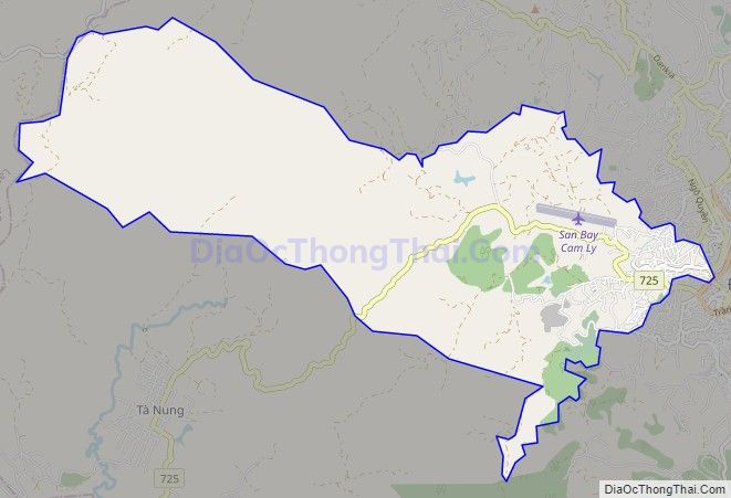 Bản đồ giao thông Phường 5, thành phố Đà Lạt