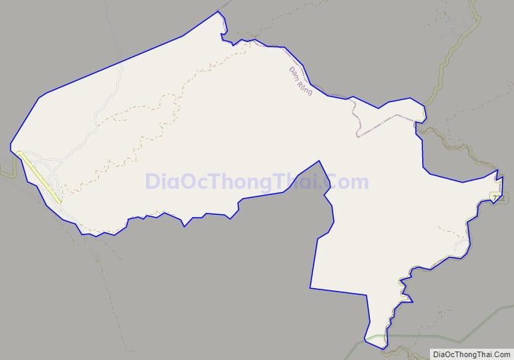 Bản đồ giao thông xã Đạ Long, huyện Đam Rông