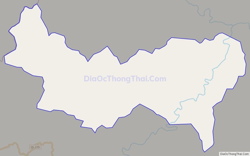 Bản đồ giao thông xã Yên Lỗ, huyện Bình Gia