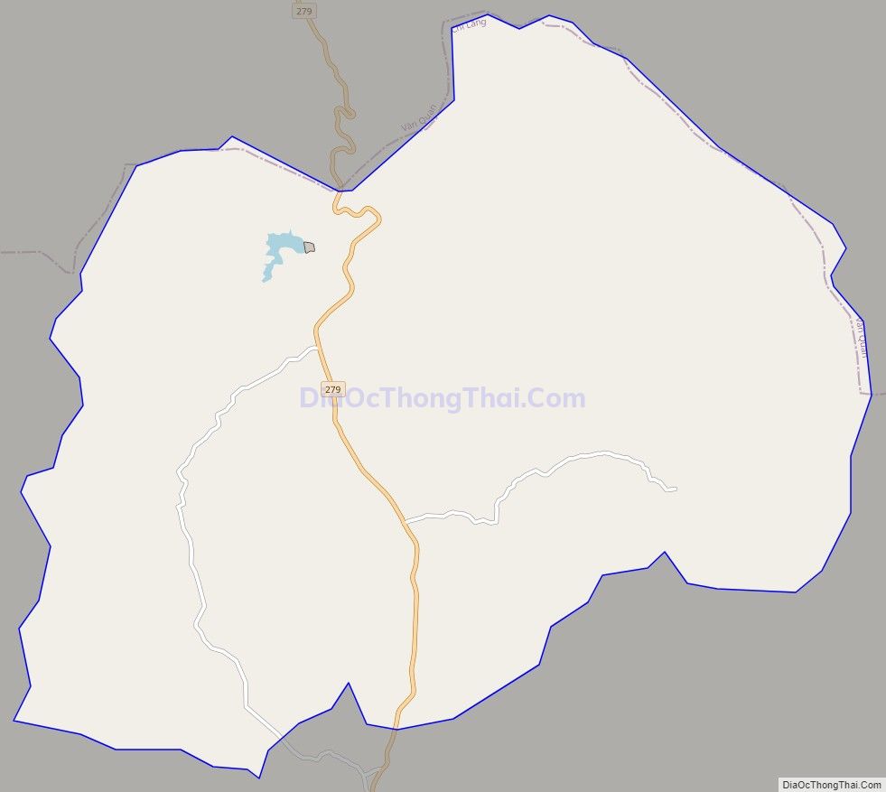Bản đồ giao thông xã Gia Lộc, huyện Chi Lăng