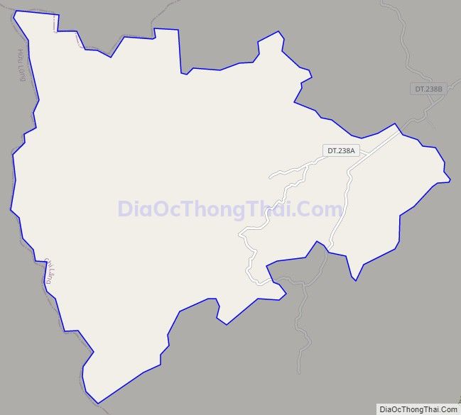 Bản đồ giao thông xã Vạn Linh, huyện Chi Lăng