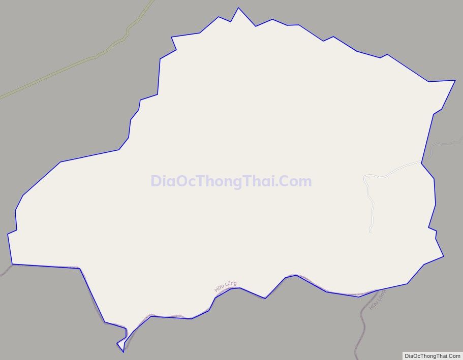 Bản đồ giao thông xã Đô Lương (cũ), huyện Hữu Lũng
