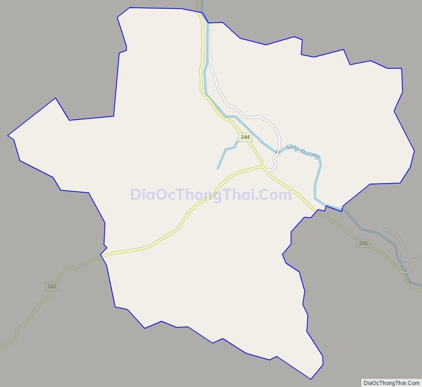 Bản đồ giao thông xã Minh Tiến, huyện Hữu Lũng