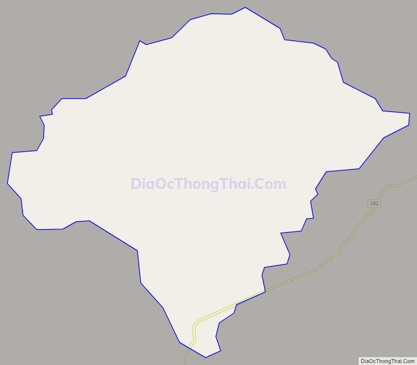 Bản đồ giao thông xã Thanh Sơn, huyện Hữu Lũng
